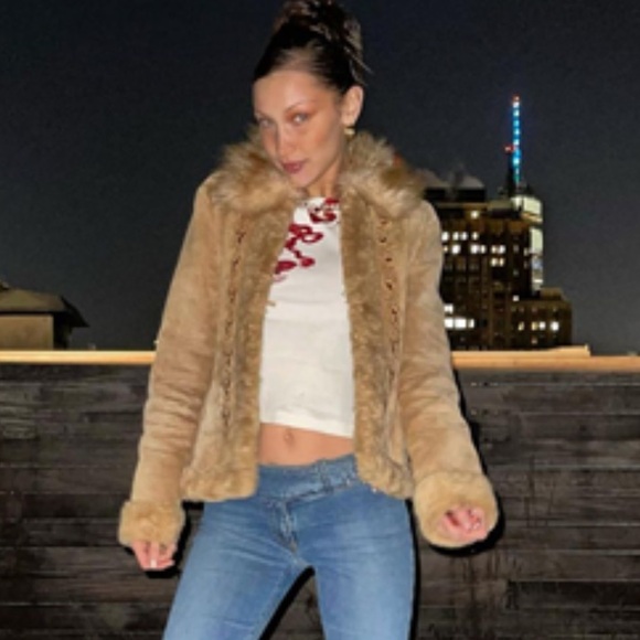 Y2K Guess Genuine leather coat - Picture 11 of 11